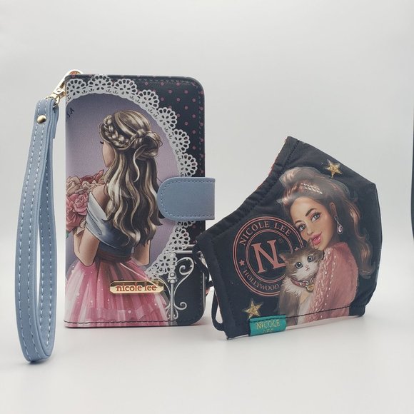 Nicole Lee Signature Print Phonecase with matching print facemask - Picture 2 of 14